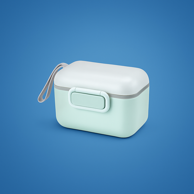 FeedEase | Baby Milk Powder Container – Airtight Spill-proof Seal – Food-grade Durable Design – Travel & Daycare