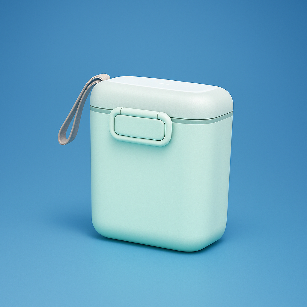 FeedEase | Baby Milk Powder Container – Airtight Spill-proof Seal – Food-grade Durable Design – Travel & Daycare