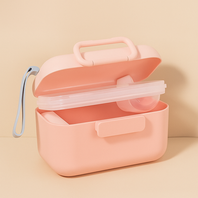 FeedEase | Baby Milk Powder Container – Airtight Spill-proof Seal – Food-grade Durable Design – Travel & Daycare