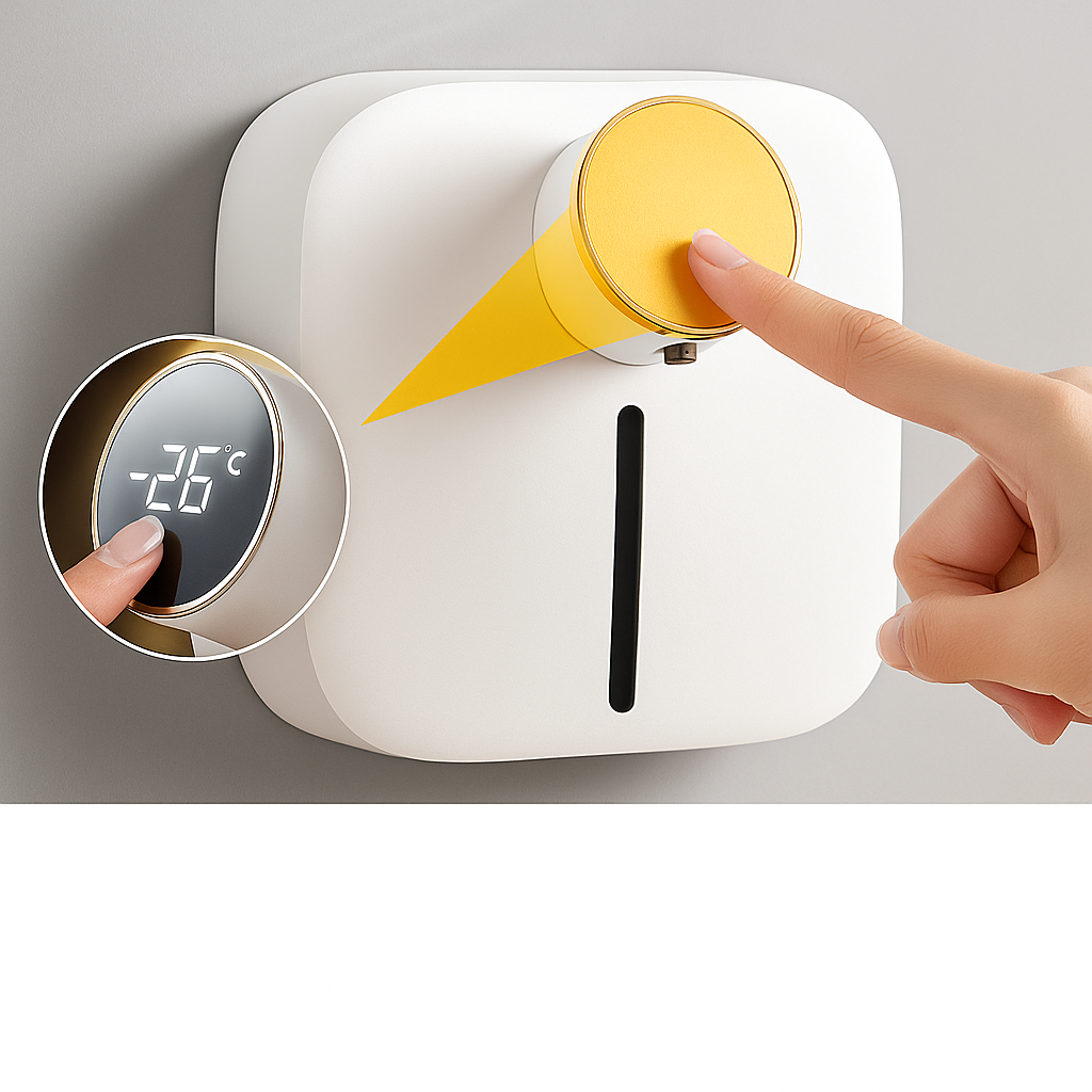 PureGuard | Automatic Soap Dispenser – Touchless Hygiene – Rechargeable Wall Mounted – Bathrooms Kitchens Homes