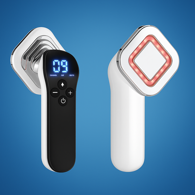 CelluTherm | Handheld Massager – Cellulite Reduction – Heat & Vibration Therapy – Weight Loss Toning & Smoother Skin