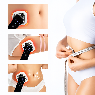 CelluTherm | Handheld Massager – Cellulite Reduction – Heat & Vibration Therapy – Weight Loss Toning & Smoother Skin