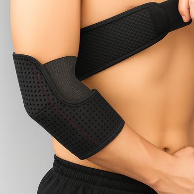 ElboSure | Elbow Support Sleeve – Breathable Compression – Adjustable Non-Slip Fit – Work Sports & Injury Relief