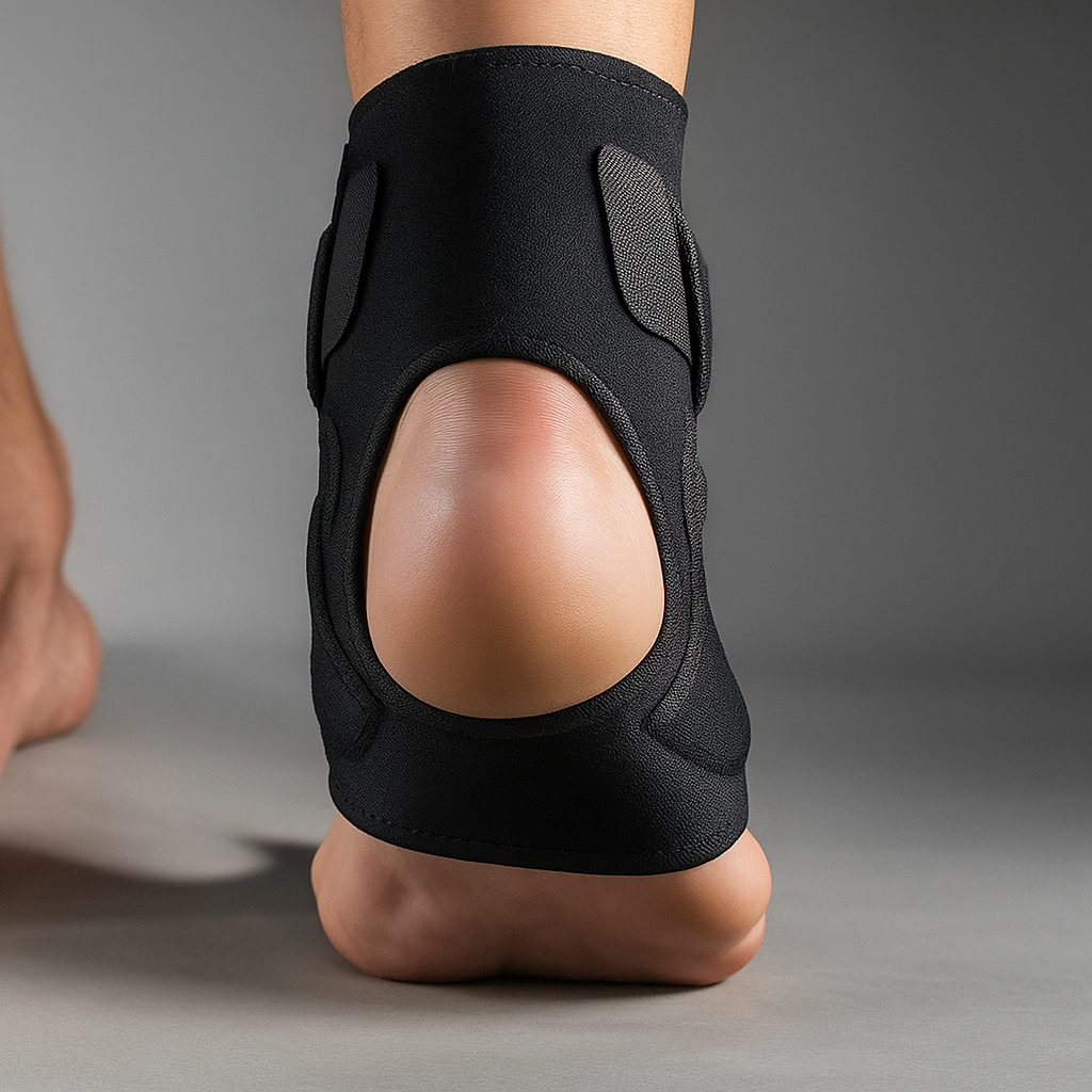 RevoBrace | Ankle Support Sleeve – Stabilising Compression – Breathable Adjustable Straps – Running Gym & Sports Protection