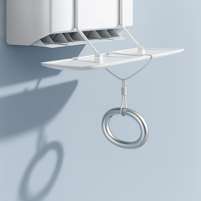 BreezeBlocker | Air Conditioner Deflector – Prevents Cold Draughts – Adjustable Anti-Blowing Design – Children, Elderly & Family Health