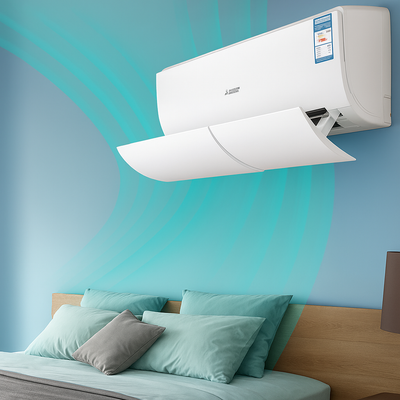 BreezeBlocker | Air Conditioner Deflector – Prevents Cold Draughts – Adjustable Anti-Blowing Design – Children, Elderly & Family Health