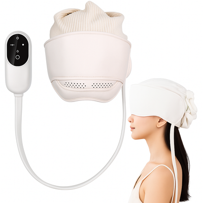 Relaxura | Eye Massager – Heated Hot Compress – Adjustable Rechargeable Design – Stress Relief Relaxation & Better Sleep