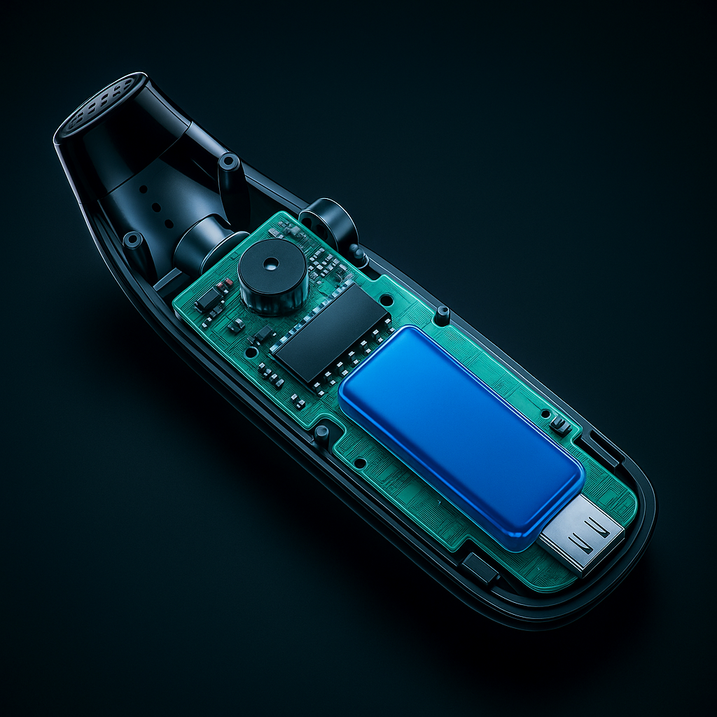 DriveClear | Breathalyser – Morning-after Alcohol Tester – Portable LCD Screen – Safe for UK Drivers