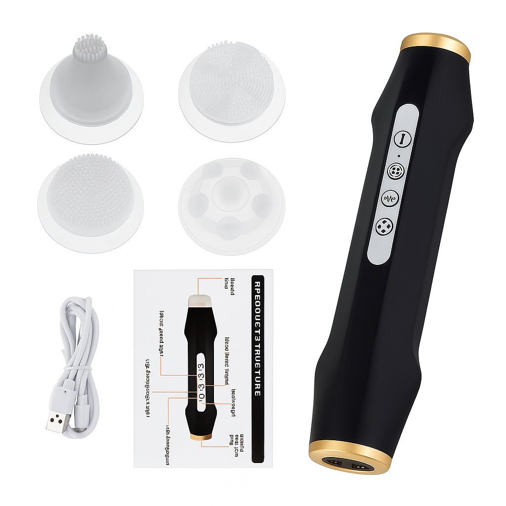 GlowLift | Skin Care Device – Deep Pore Cleansing & Blackhead Removal – LED Therapy – At-Home Facial Treatments