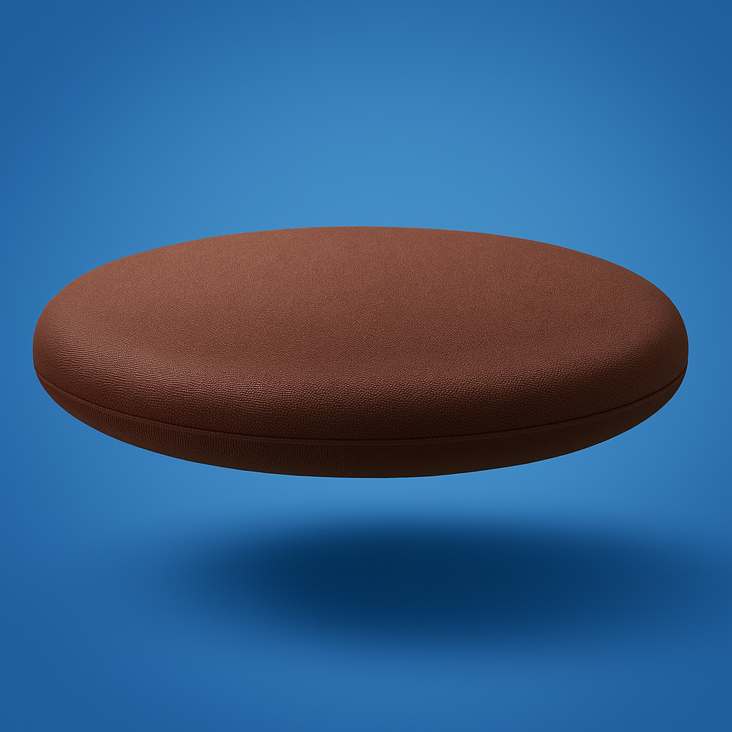 ErgoRelief | Coccyx Cushion – Memory Foam Back Pain Relief – Ergonomic High-density Support – Portable For Work and Travel