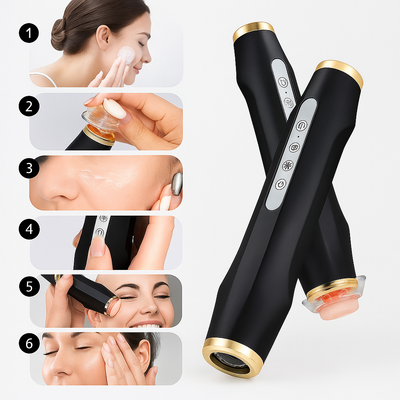 GlowLift | Skin Care Device – Deep Pore Cleansing & Blackhead Removal – LED Therapy – At-Home Facial Treatments