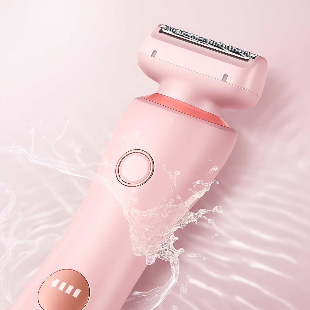 SilkGuard | Bikini Trimmer – Irritation-free Gentle Shave – Waterproof Wet & Dry – Precision Head – Women with Sensitive Skin