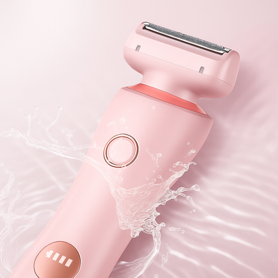 SilkGuard | Bikini Trimmer – Irritation-free Gentle Shave – Waterproof Wet & Dry – Precision Head – Women with Sensitive Skin