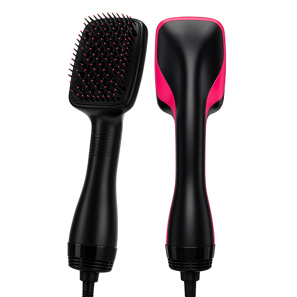 SilkFlow | Hair dryer brush – Volumising ionic technology – 1000W lightweight – Salon-quality blow dries at home