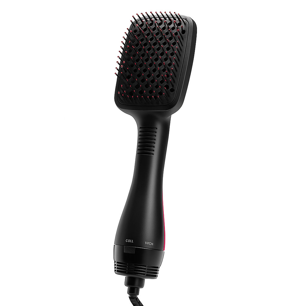 SilkFlow | Hair dryer brush – Volumising ionic technology – 1000W lightweight – Salon-quality blow dries at home