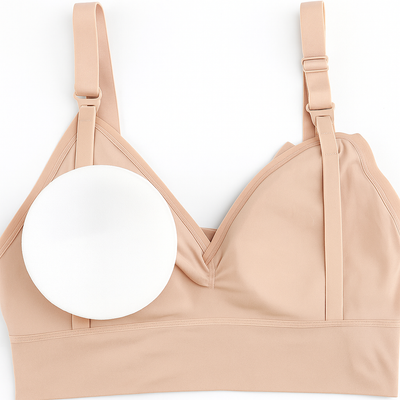 Nurtura | Maternity Breastfeeding Top – Leak-proof Support Pads – Stretch Cotton – Confidence for New Mothers