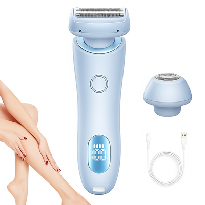 SilkGuard | Bikini Trimmer – Irritation-free Gentle Shave – Waterproof Wet & Dry – Precision Head – Women with Sensitive Skin