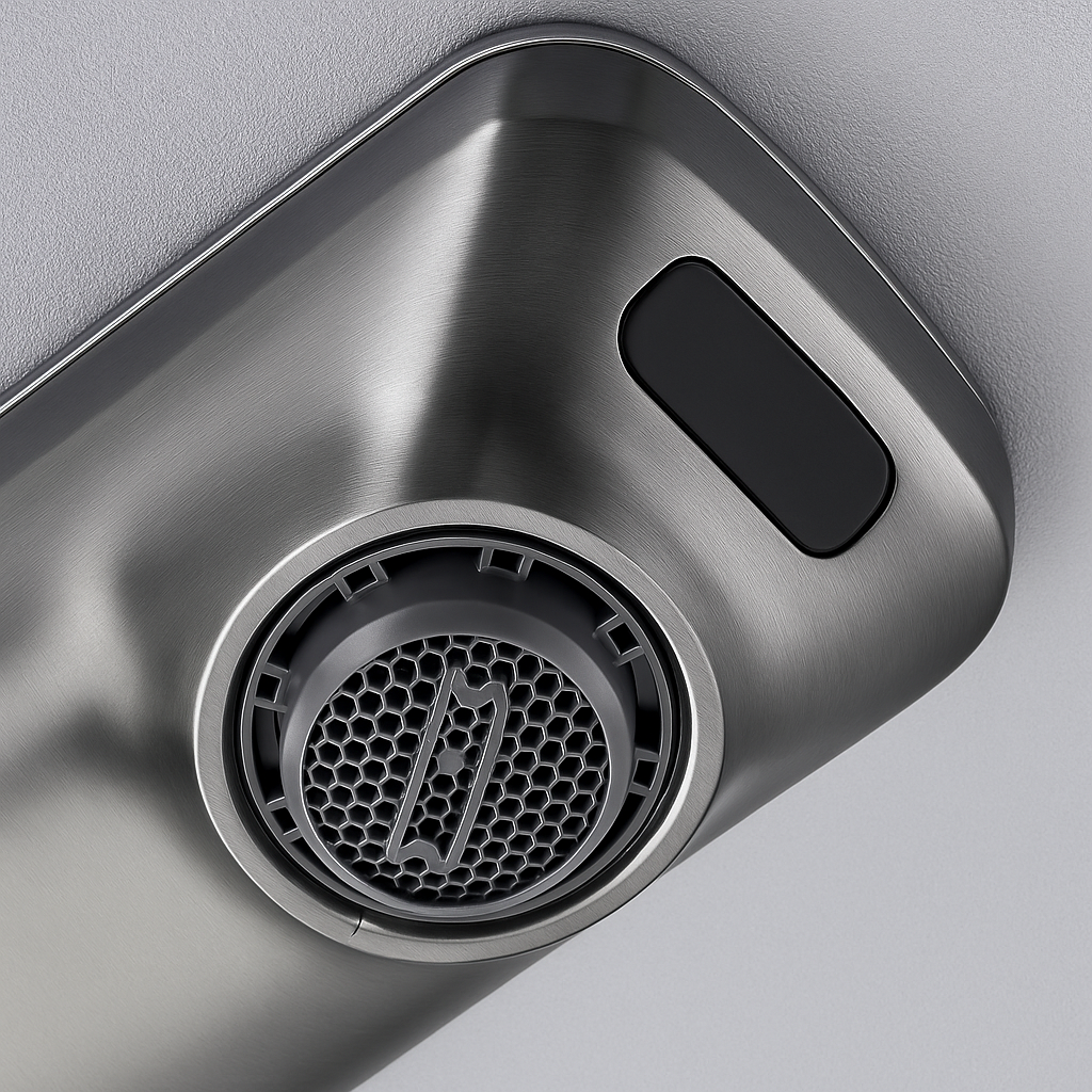 AquaSense | Infrared Sensor Faucet – LED Temperature Display – Automatic Shut-Off – Ideal for Kitchen & Bathroom Safety