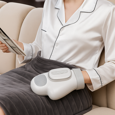 CalmPulse | Hand Compression Massager – Heat Relief Device – Cordless USB-Rechargeable – Ideal for Carpal Tunnel