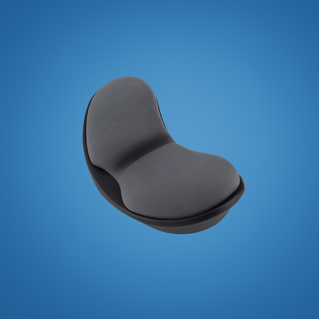 WristEase | Ergonomic Wrist Rest – Pain Relief Support – Memory Foam Cushioned Non-slip – Office and Gaming