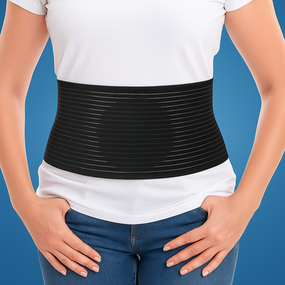 CoreRelief | Umbilical Hernia Belt – Adjustable Pad Support – Breathable Compression – Discreet Pain Relief for Daily Wear