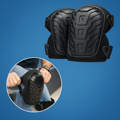 WorkGuard | Construction Knee Pads – Gel Cushion Impact Protection – Breathable Heavy-Duty Design – All-Day Comfort for Trades