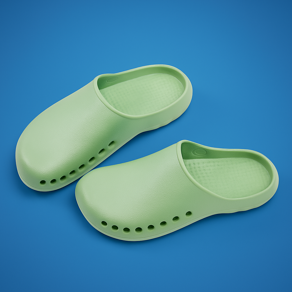 ShiftEase | Nursing Clogs – Slip-Resistant Safety – Breathable EVA Cushioning – Comfort for Long Shifts in Hospitals