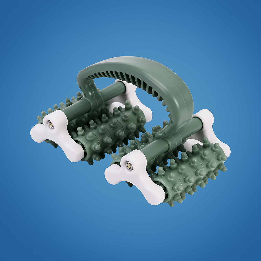 RollRevive | Cellulite & Fascia Massage Roller – Deep Tissue Release – Multi-Disc Ergonomic Design – Legs Arms Hips