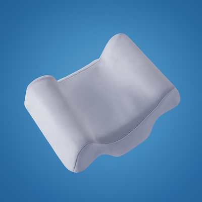 GlowAlign | Anti-Wrinkle Beauty Pillow – Memory Foam Orthopaedic Support – Contoured Shape for Side & Back Sleepers