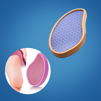 SoleKind | Foot File Hard-Skin Remover – Nano Glass Surface – Washable & Gentle – Smooth Cracked Heels at Home