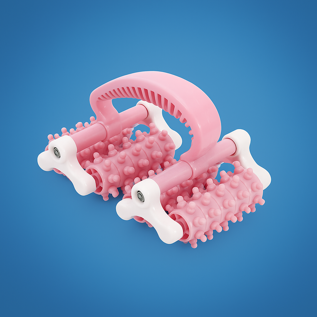 RollRevive | Cellulite & Fascia Massage Roller – Deep Tissue Release – Multi-Disc Ergonomic Design – Legs Arms Hips