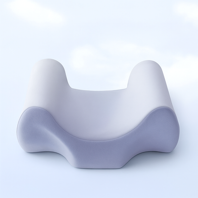 GlowAlign | Anti-Wrinkle Beauty Pillow – Memory Foam Orthopaedic Support – Contoured Shape for Side & Back Sleepers