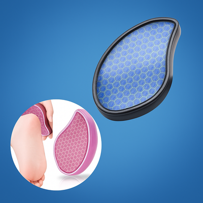 SoleKind | Foot File Hard-Skin Remover – Nano Glass Surface – Washable & Gentle – Smooth Cracked Heels at Home