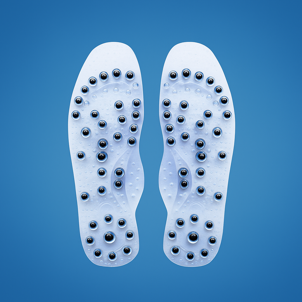 SoleRelief | Magnetic Massage Insoles – Foot Pain Relief – Magnetic Points Tech – Long Standing & Work Shoes