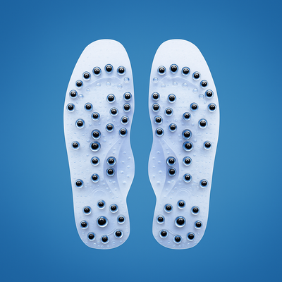 SoleRelief | Magnetic Massage Insoles – Foot Pain Relief – Magnetic Points Tech – Long Standing & Work Shoes