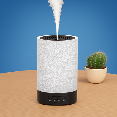 AeroGlow | Ultrasonic Air Humidifier – Essential Oil Diffuser with LED Night Light – Quiet Cool Mist – Bedroom & Home Relaxation