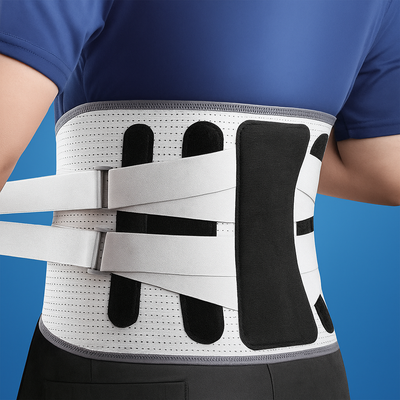 AlignCore | Lumbar Support Belt – Adjustable Compression Brace – Breathable Mesh Fit – Posture & Back Pain Relief