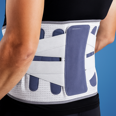 AlignCore | Lumbar Support Belt – Adjustable Compression Brace – Breathable Mesh Fit – Posture & Back Pain Relief