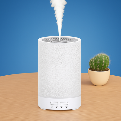 AeroGlow | Ultrasonic Air Humidifier – Essential Oil Diffuser with LED Night Light – Quiet Cool Mist – Bedroom & Home Relaxation