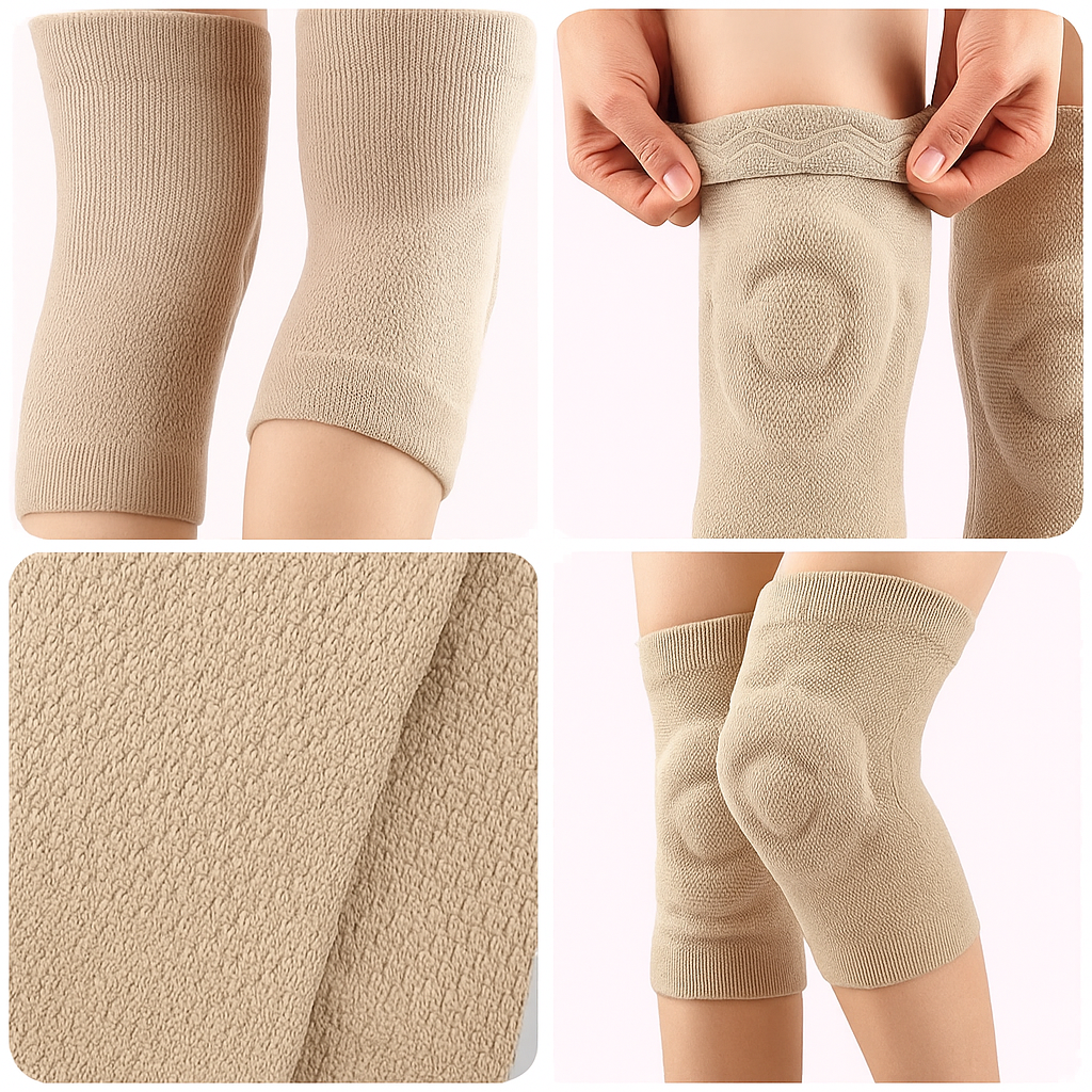 KneeGuardX | Silicone Knee Pads – Shock-Absorbing Compression Support – Breathable Anti-Slip Design – Sports & Joint Protection