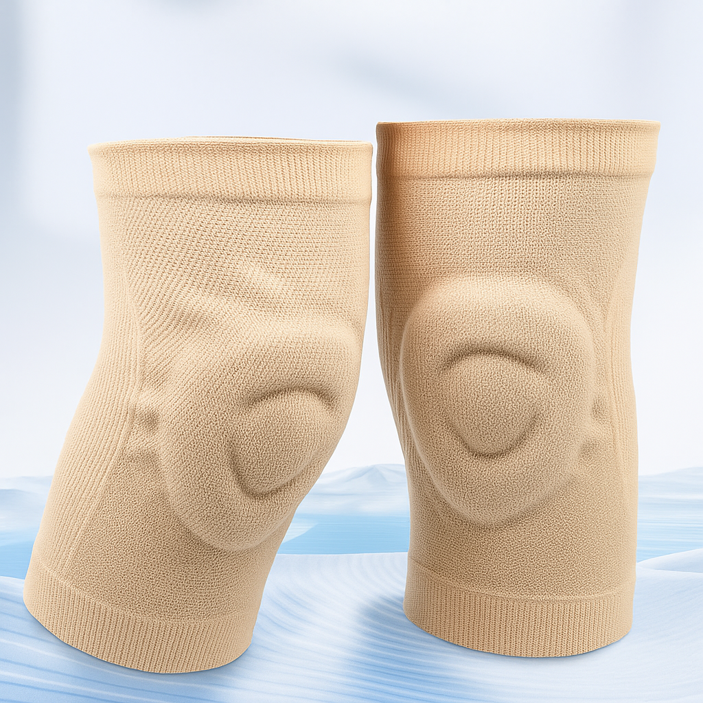 KneeGuardX | Silicone Knee Pads – Shock-Absorbing Compression Support – Breathable Anti-Slip Design – Sports & Joint Protection