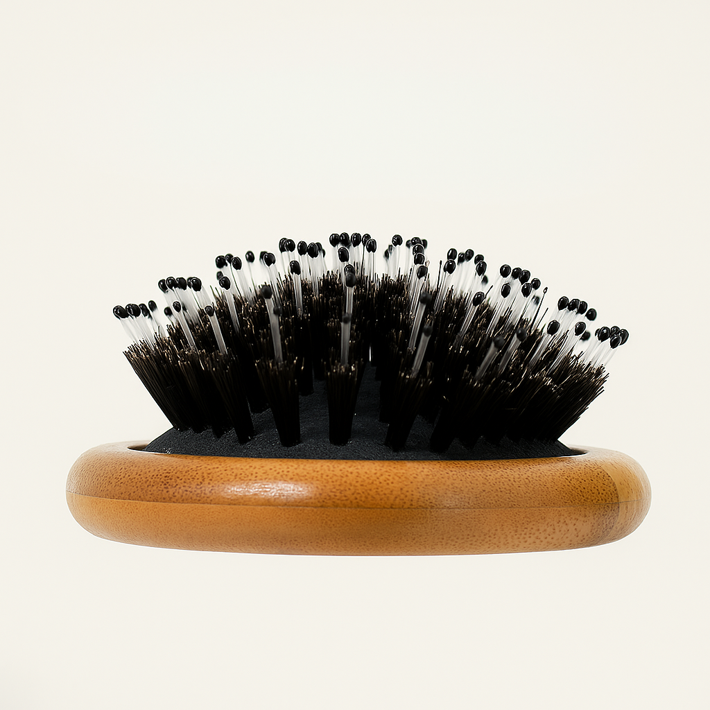 ShineLuxe | Detangling Boar Bristle Hair Brush – Anti-Frizz Scalp Massage – Natural Dual Bristles – Smooth Healthy Hair