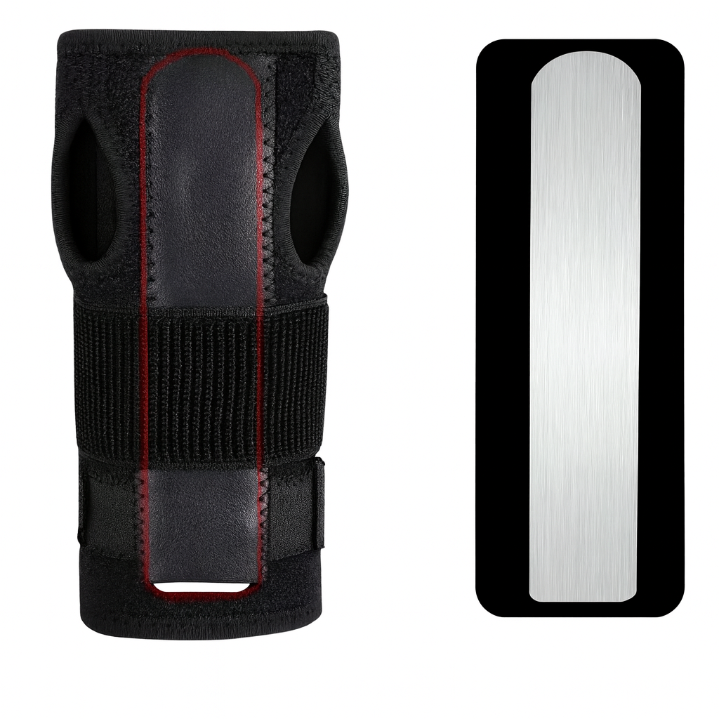 WristGuard | Wrist Support Brace – Carpal Tunnel Pain Relief – Adjustable Breathable Compression Mesh – Typing Work & Daily Use