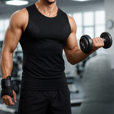 WristGuard | Wrist Support Brace – Carpal Tunnel Pain Relief – Adjustable Breathable Compression Mesh – Typing Work & Daily Use