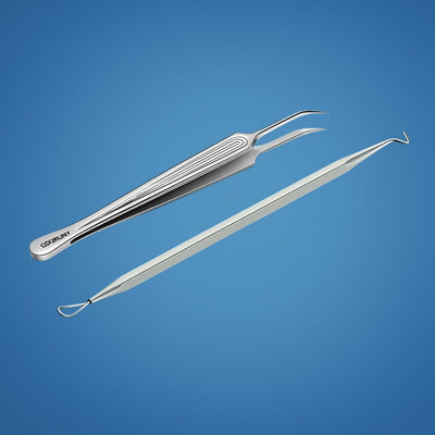 PurePore | Blackhead Removal Tool – Precision Stainless Steel – Easy to Rinse and Maintain - Gentle Pimple Extraction for Home Use