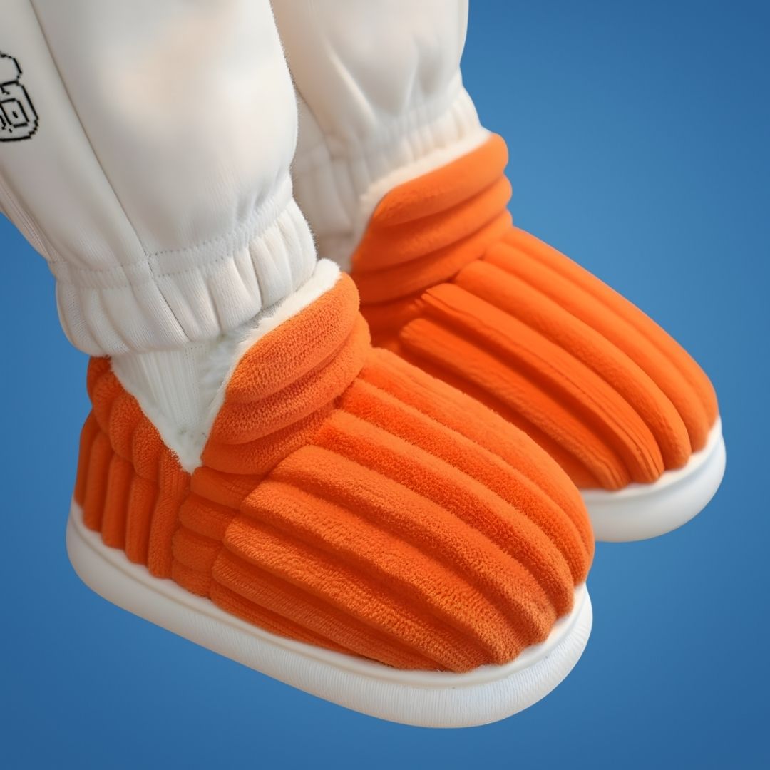 CozyStep | Kids Slippers – Non-Slip Grip – Plush Warm Lining – Keep Feet Cosy Safe and Supported – Perfect Indoor Comfort for Children