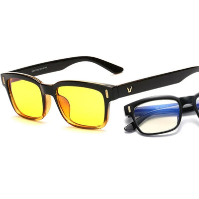 EyeShield Pro Blue Light Blocking Computer Glasses | With UV Protection - Reduces Eye Strain - Improves Sleep Quality - Relieves Eye Fatigue
