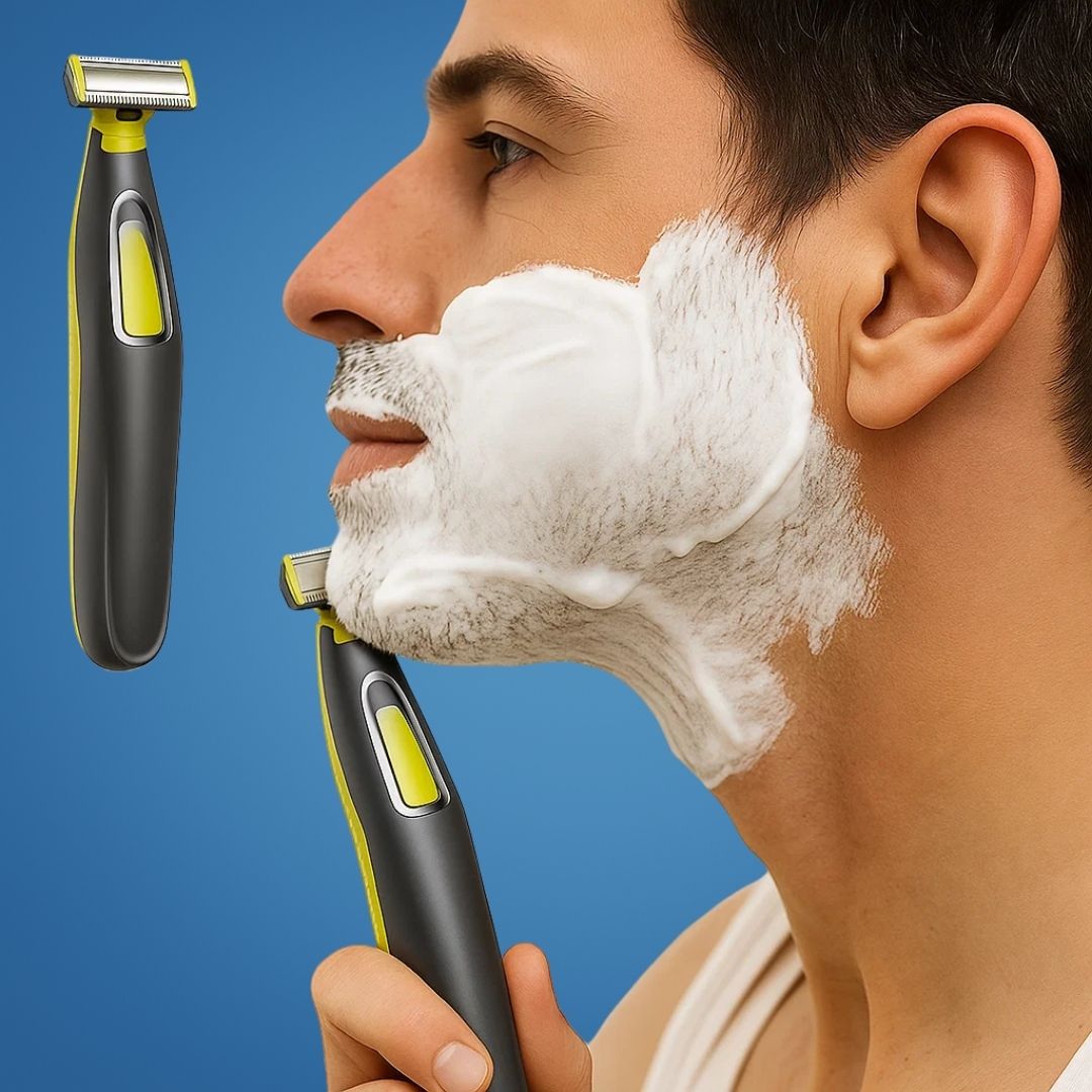 GroomEase | Body Hair Trimmer – Comfortable All-Skin Grooming – Compact Washable Design – Waterproof Precision – Everyday Travel Use