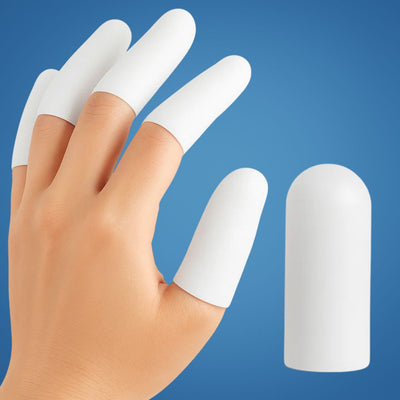 CornCushion | Silicone Toe and Finger Caps – Corn Relief – Soft Silicone Cushioning – Prevents Friction