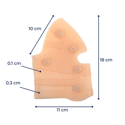 MagniFlex | Magnetic Pain Relief Knee Support – Stimulates Circulation for Fast Recovery – Silicone Anti-Slip Fit – For Running & Arthritis Pain